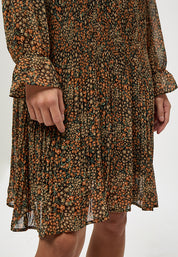 Minus MSRikka Gia V- neck dress Dress 9174P Flower Field Print