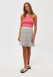 Minus MSRikka Short Skirt Skirt 9409P Frosted Mint Flower Print