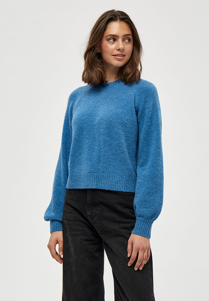 Minus MSRosia knit pullover Pullover 5007 Palace Blue
