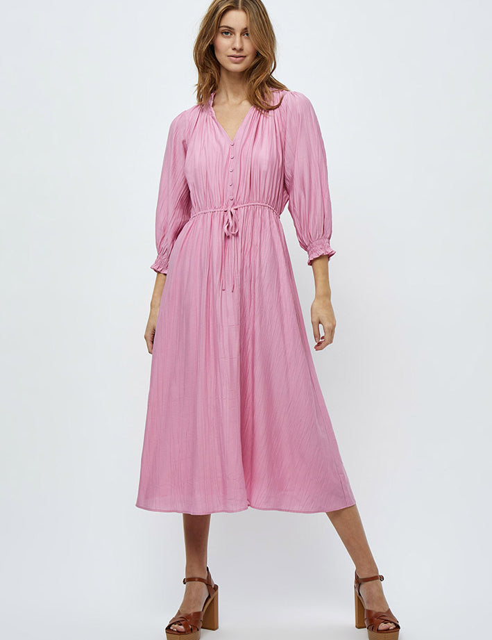Minus MSSalmia Midi Dress Dress 7211 Super Pink