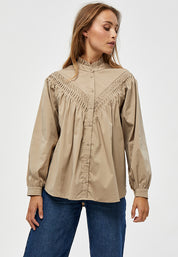 Minus MSSheridan Shirt Shirt 2105 Feather Gray