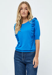 Minus MSVesia Knit T-Shirt T-Shirt 1202 Ocean Blue